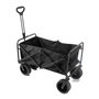 Voir la diapositive 1 : KZ GARDEN Chariot de transport pliable polyvalent 402L Tissu OXFORD Roues tout terrain 8  Charge 50Kg Chariot de Jardin Camping Plage