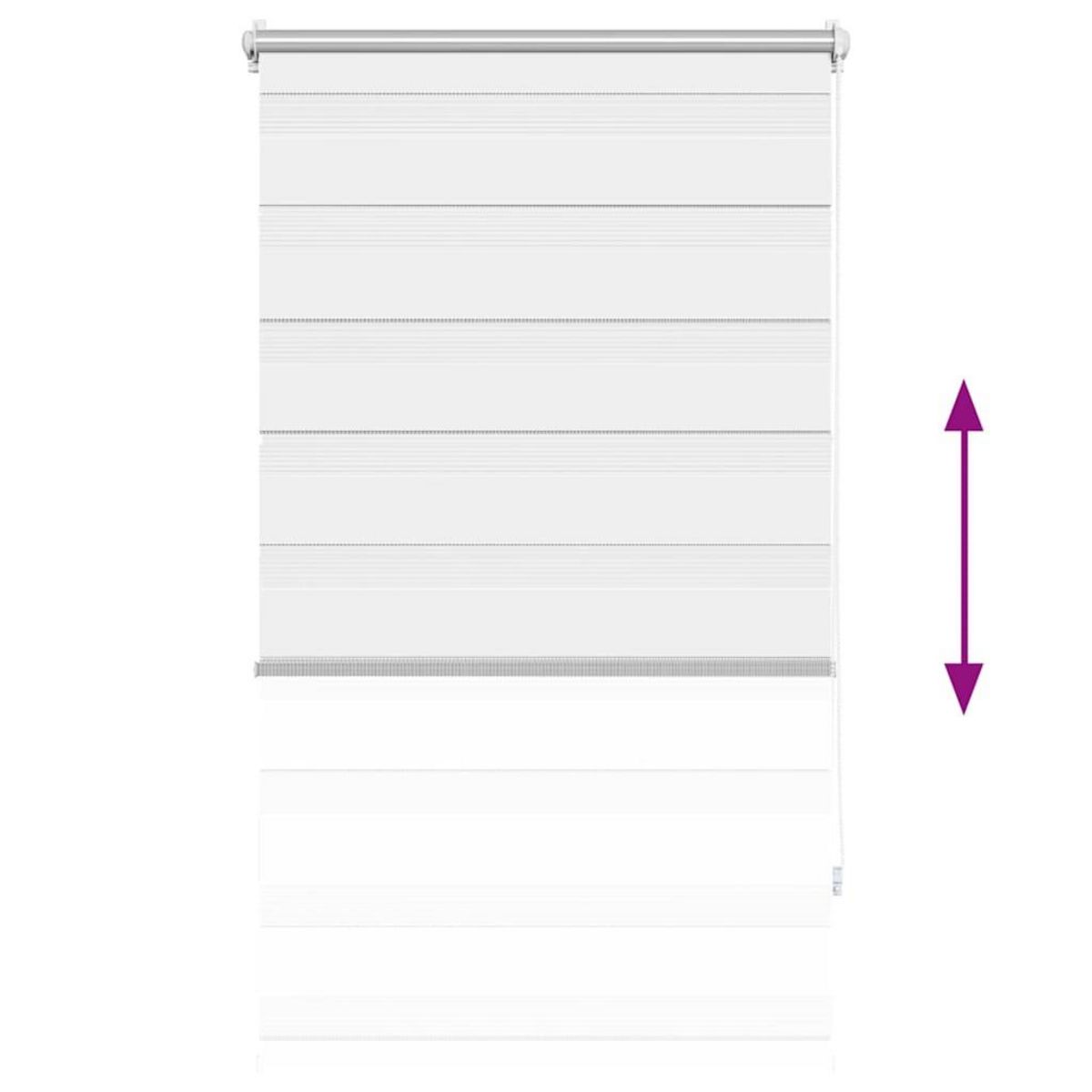 VIDAXL Store enrouleur tamisant 90 x 150 cm blanc