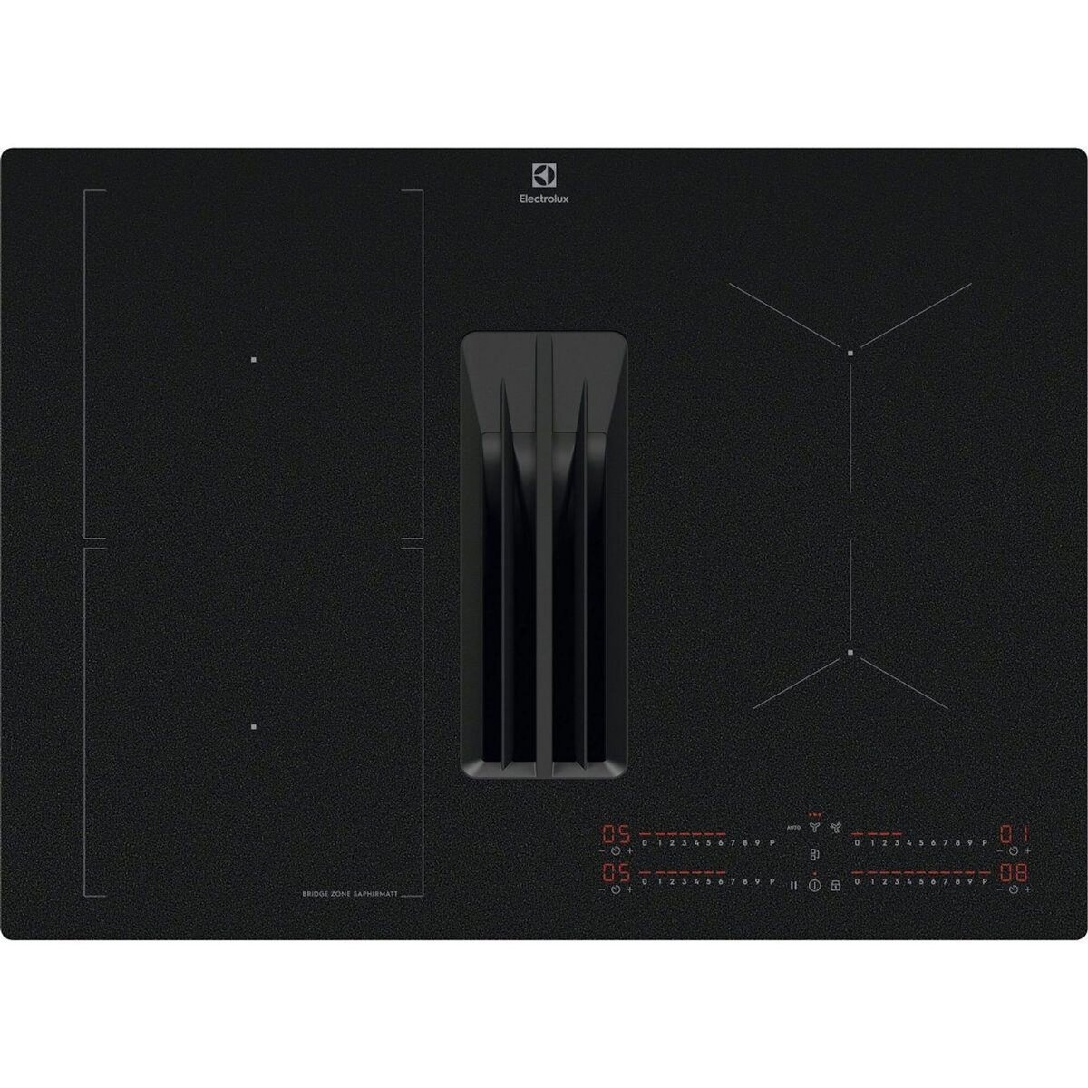 ELECTROLUX Plaque induction aspirante KCC73443CZ SaphirMatt