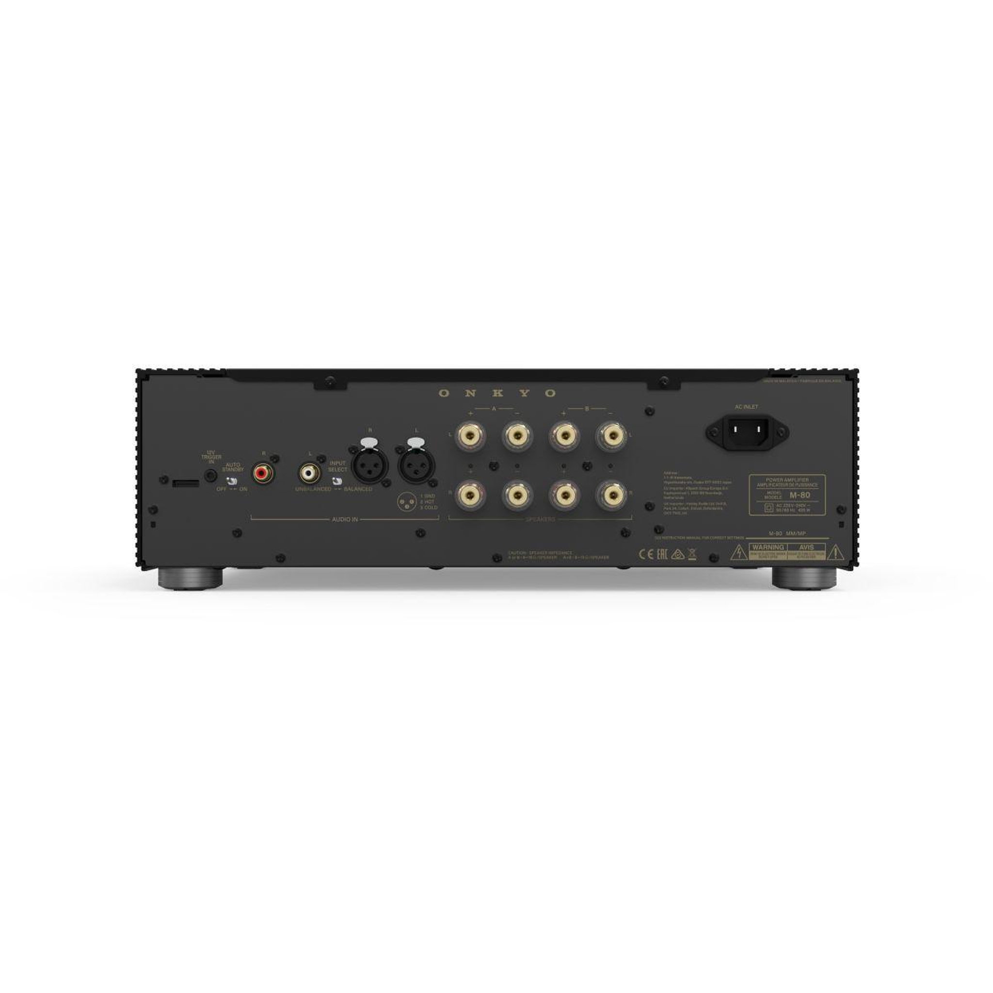 Voir la diapositive 4 : Onkyo Amplificateur hifi m80bmmm