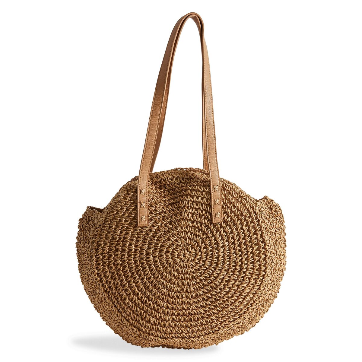 Sac rond en paille pas cher sale