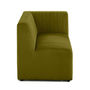 Voir la diapositive 1 : LISA DESIGN Nova - module d'assise droit - en velours