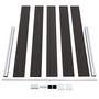 Voir la diapositive 4 : VIDAXL Panneau de cloture WPC 180x105 cm Noir