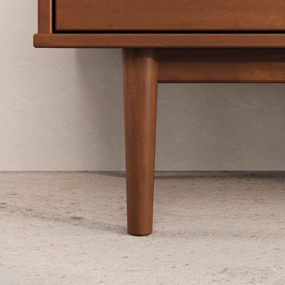 IDIMEX Meuble TV TECCA L 180 cm 3 portes en bois massif