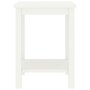 Voir la diapositive 2 : VIDAXL Table de chevet blanc 35x30x47 cm bois de pin massif