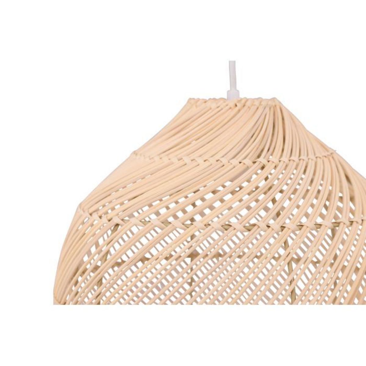 Paris Prix Lampe Suspension en Rotin  Brivela  35cm Naturel