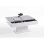 Voir la diapositive 3 : Paris Prix Table Basse Design  Lavola  100cm Gris & Blanc