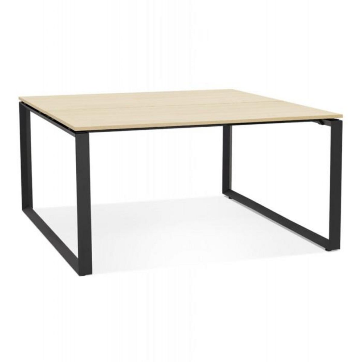 Paris Prix Bureau Bench Design  Dane  160cm Noir & Naturel