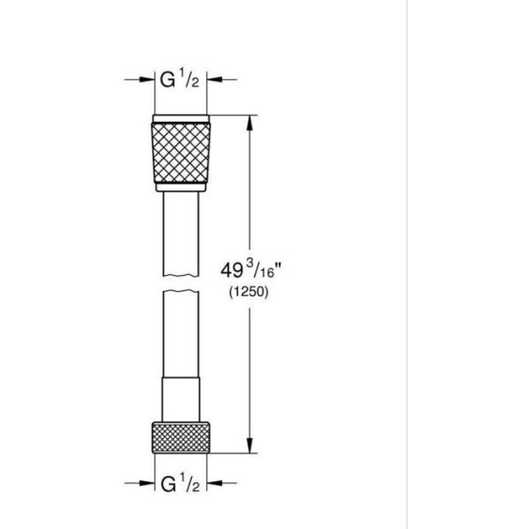 Voir la diapositive 2 : Grohe Flexible de douche - GROHE - Silverflex TwistStop