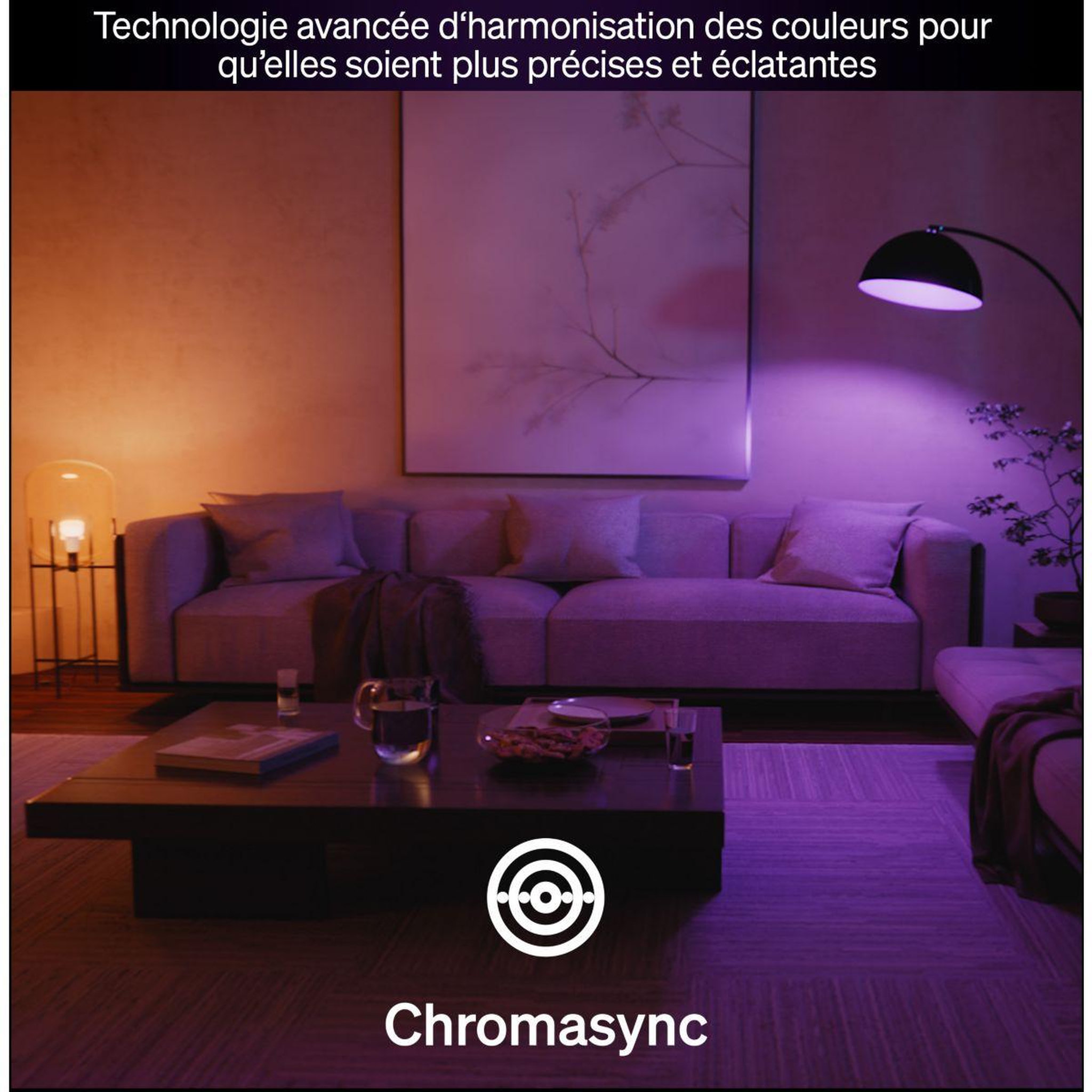 Voir la diapositive 5 : PHILIPS HUE Ampoule led connectée e27 white&color ambiance 100w