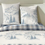 Voir la diapositive 3 : Home collection Parure Housse De Couette 100% flanelle de coton Monty