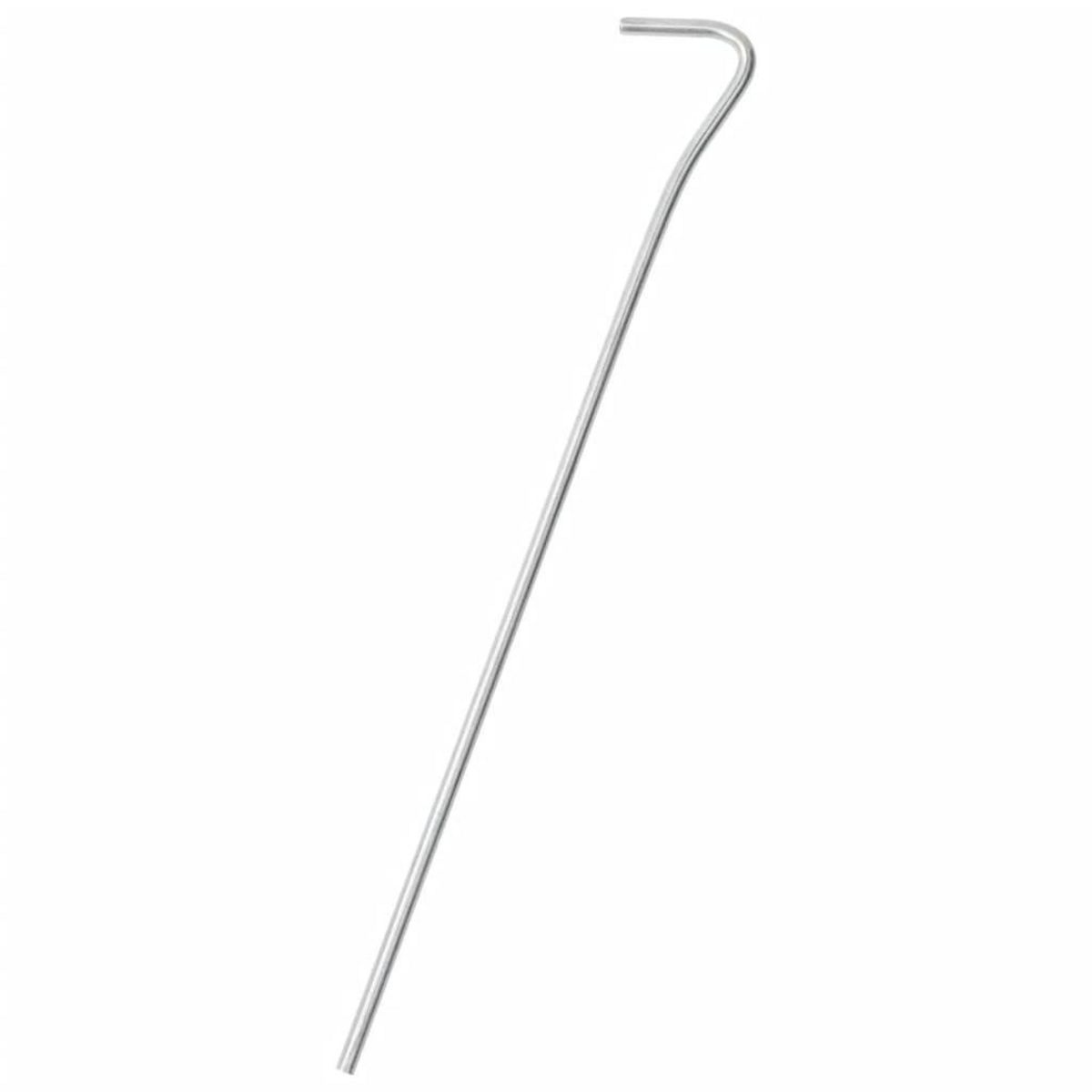 VIDAXL Piquets de tente 25 pcs 23 cm Ø4 mm acier galvanise