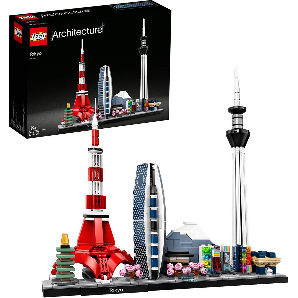 LEGO LEGO Architecture 21051 Tokyo, Ensemble de Construction pour Adultes