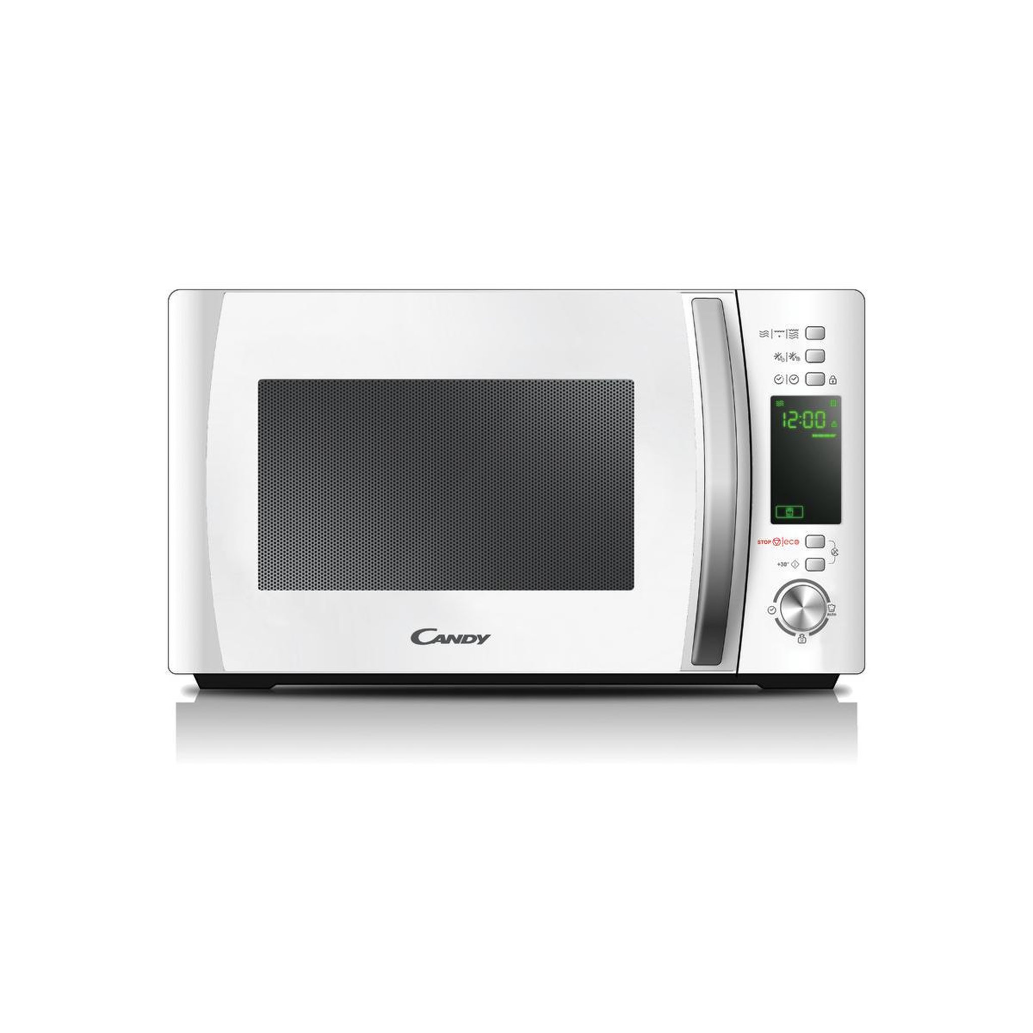 Voir la diapositive 2 : Candy Micro-ondes à surface plane Candy COOKinApp CMXG20DW avec gril 20 L 700 W Blanc