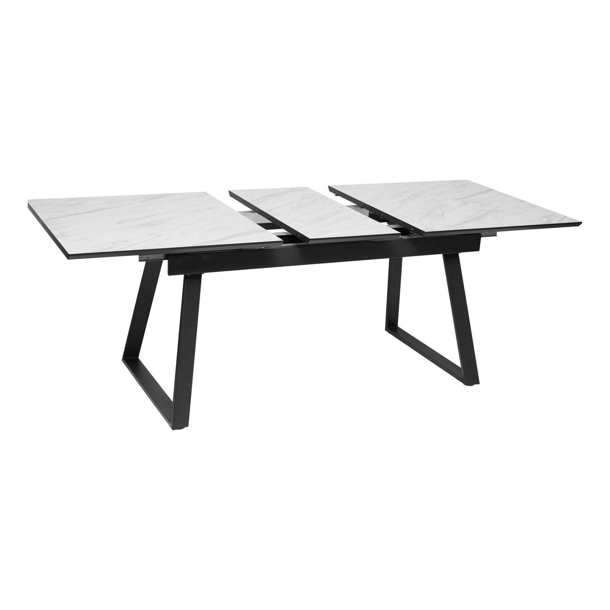 Voir la diapositive 3 : ATMOSPHERA Table à manger extensible pour 4 personnes camburi - blanc