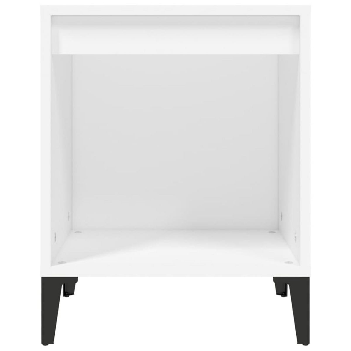 VIDAXL Table de chevet Blanc 40x35x50 cm