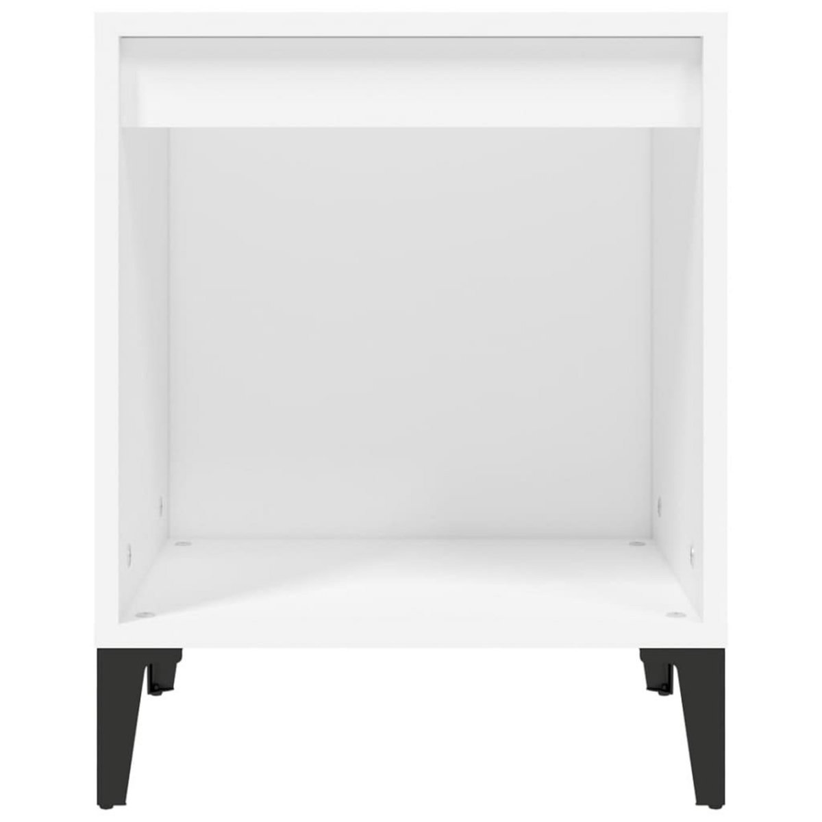 VIDAXL Table de chevet Blanc 40x35x50 cm