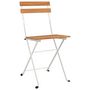 Voir la diapositive 5 : VIDAXL Ensemble de bistro pliable 5 pcs Bois d'acacia solide et acier