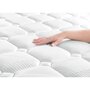 Voir la diapositive 3 : Matelas ressorts ensachés  90x200 cm LUBERON
