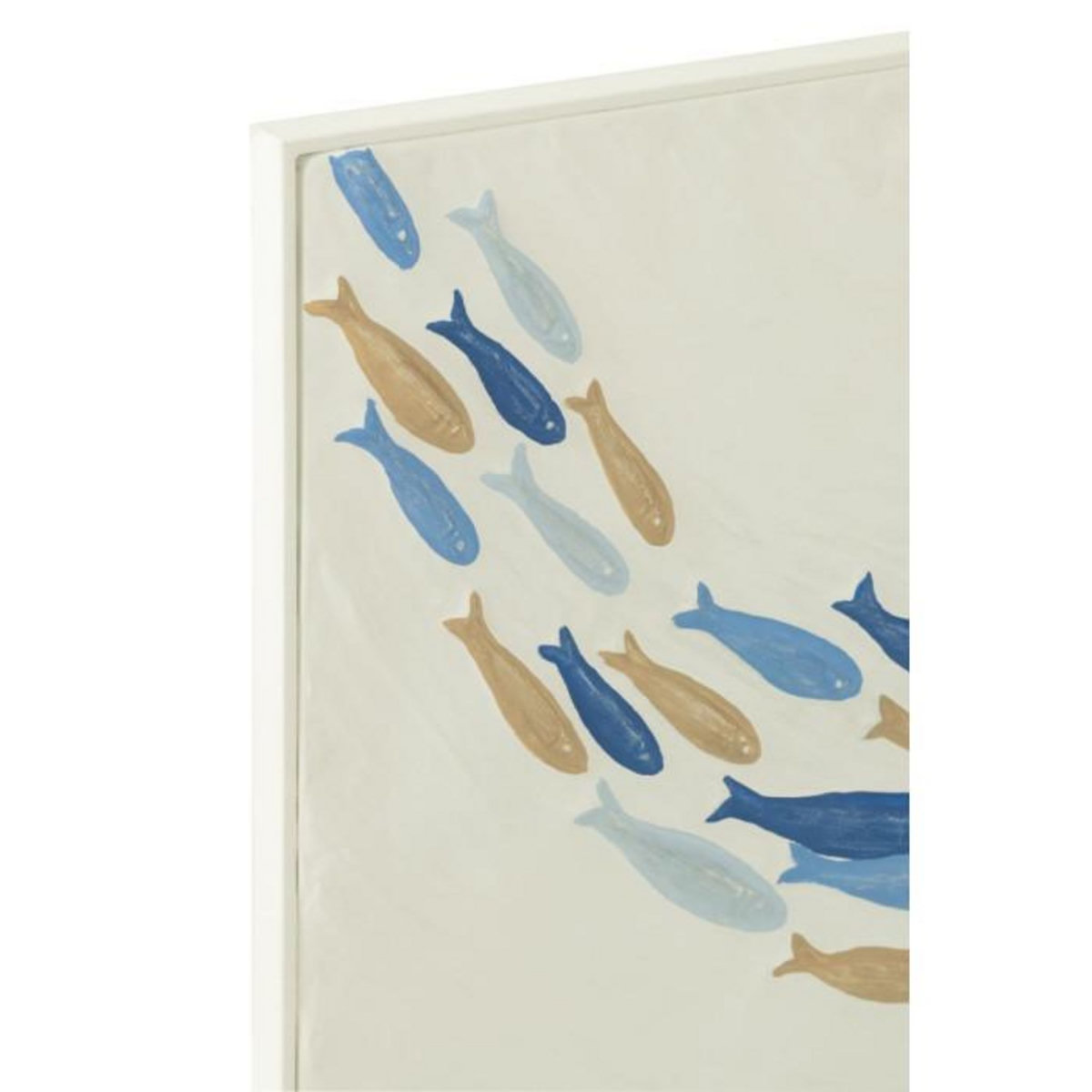 Paris Prix Déco Murale Banc de Poisson  Doli  60cm Multicolore