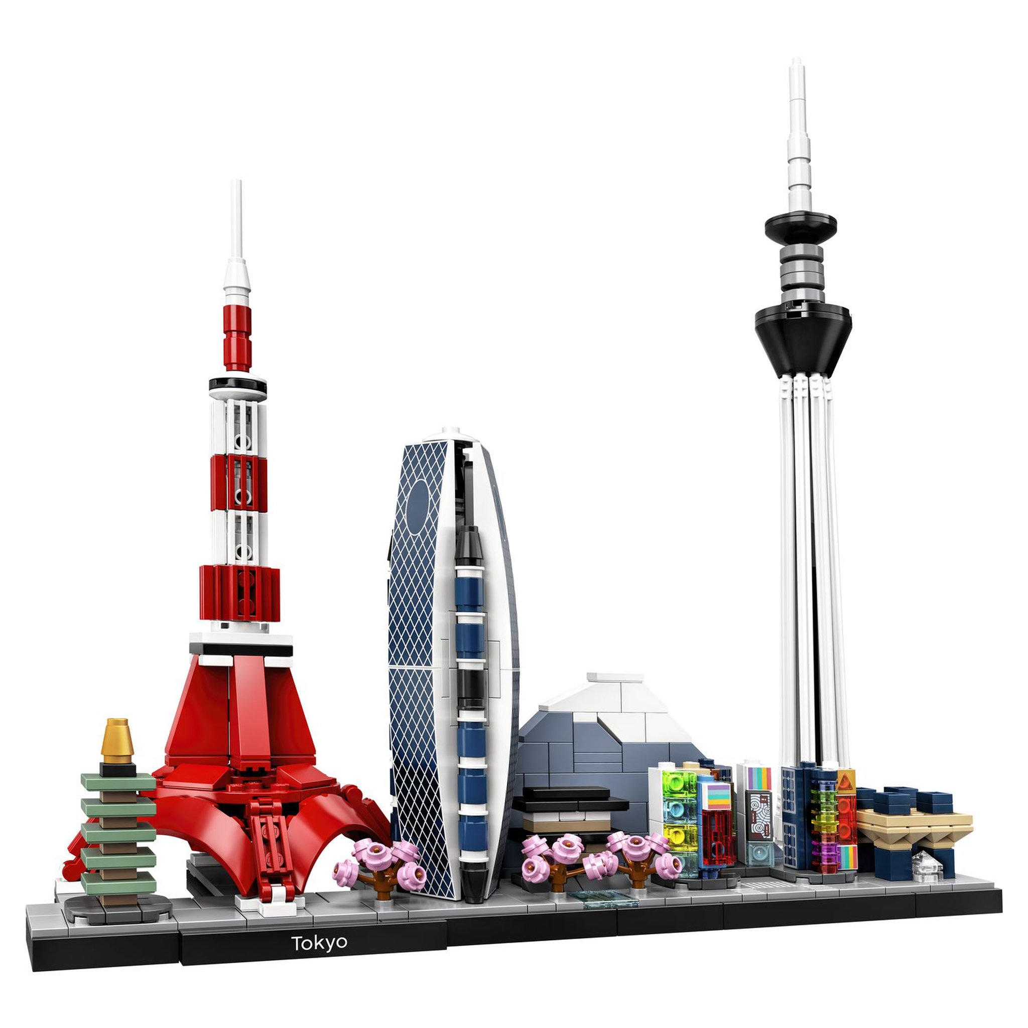 Voir la diapositive 4 : LEGO LEGO Architecture 21051 Tokyo, Ensemble de Construction pour Adultes