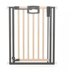 GEUTHER Barrière de porte à pression Easylock Plus bois/metal 80,5 cm - 88,5 cm nature