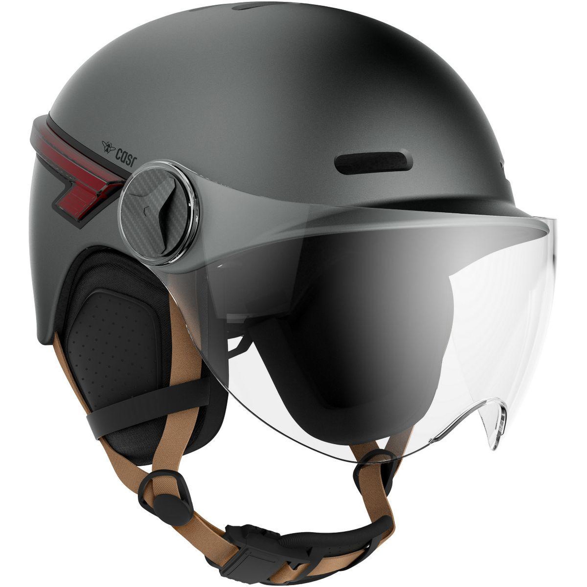 CASR Casque Led Glow gris taille L