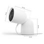 Voir la diapositive 3 : Philips Caméra de surveillance HUE SECURE avec support bureau blanche
