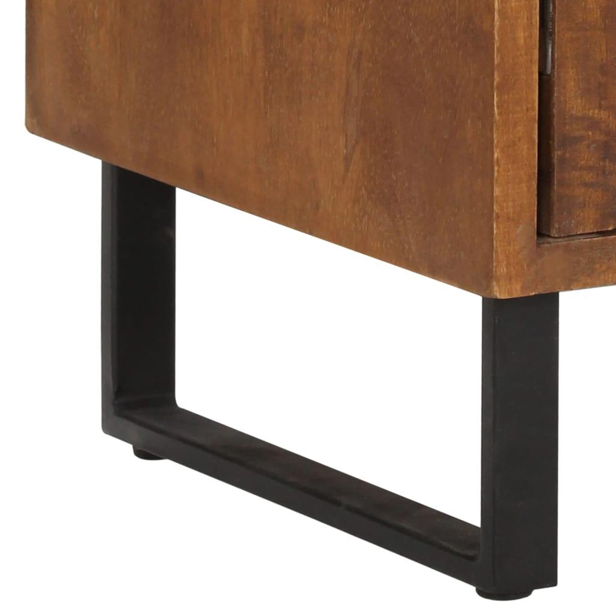 Voir la diapositive 5 : VIDAXL Table de chevet 40x30x50 cm bois de manguier massif