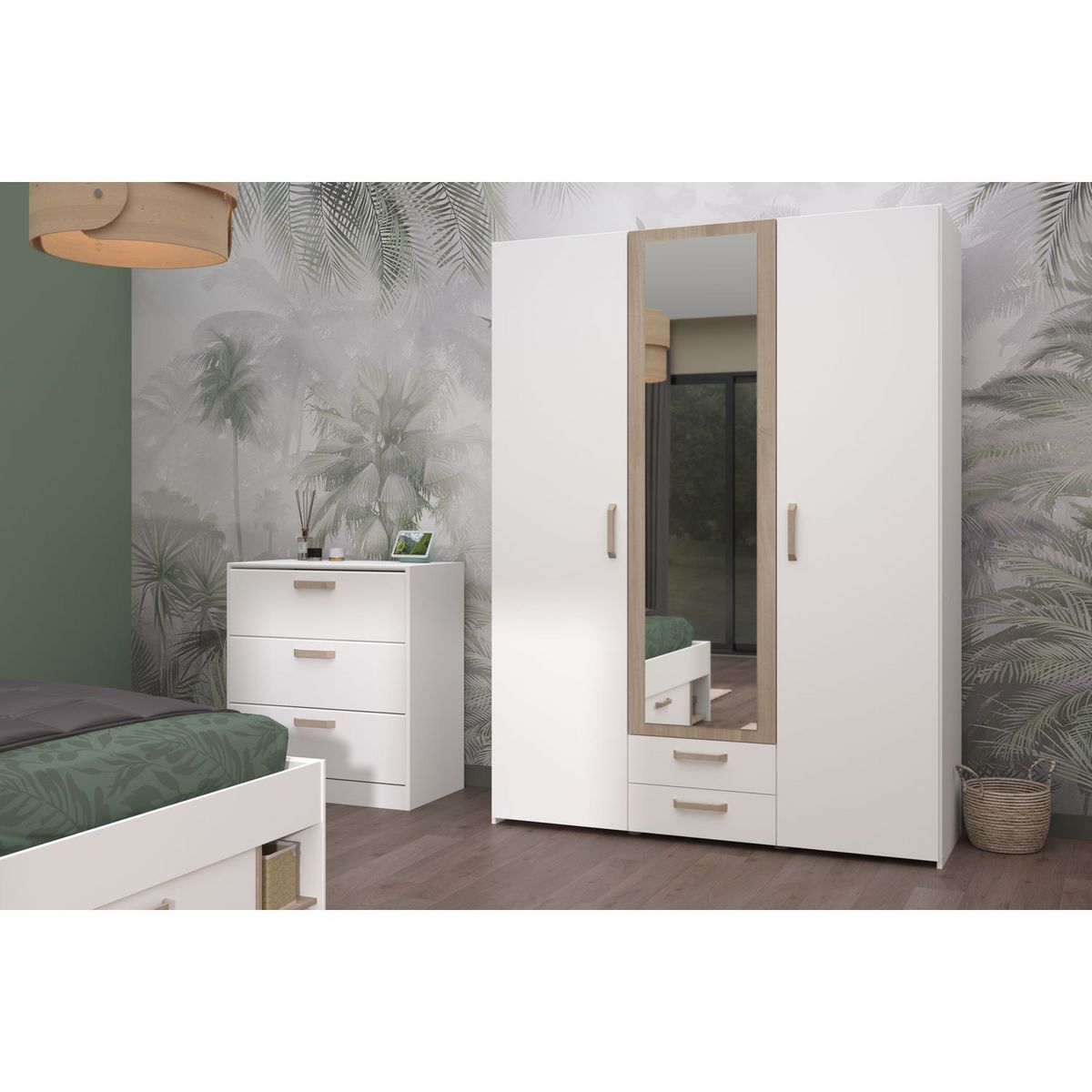 Commode 3 tiroirs SANDRINE