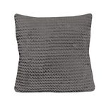 SOLEIL D'OCRE Coussin 45x45 cm COCOONING, par Soleil d'Ocre. Coloris disponibles : Bleu