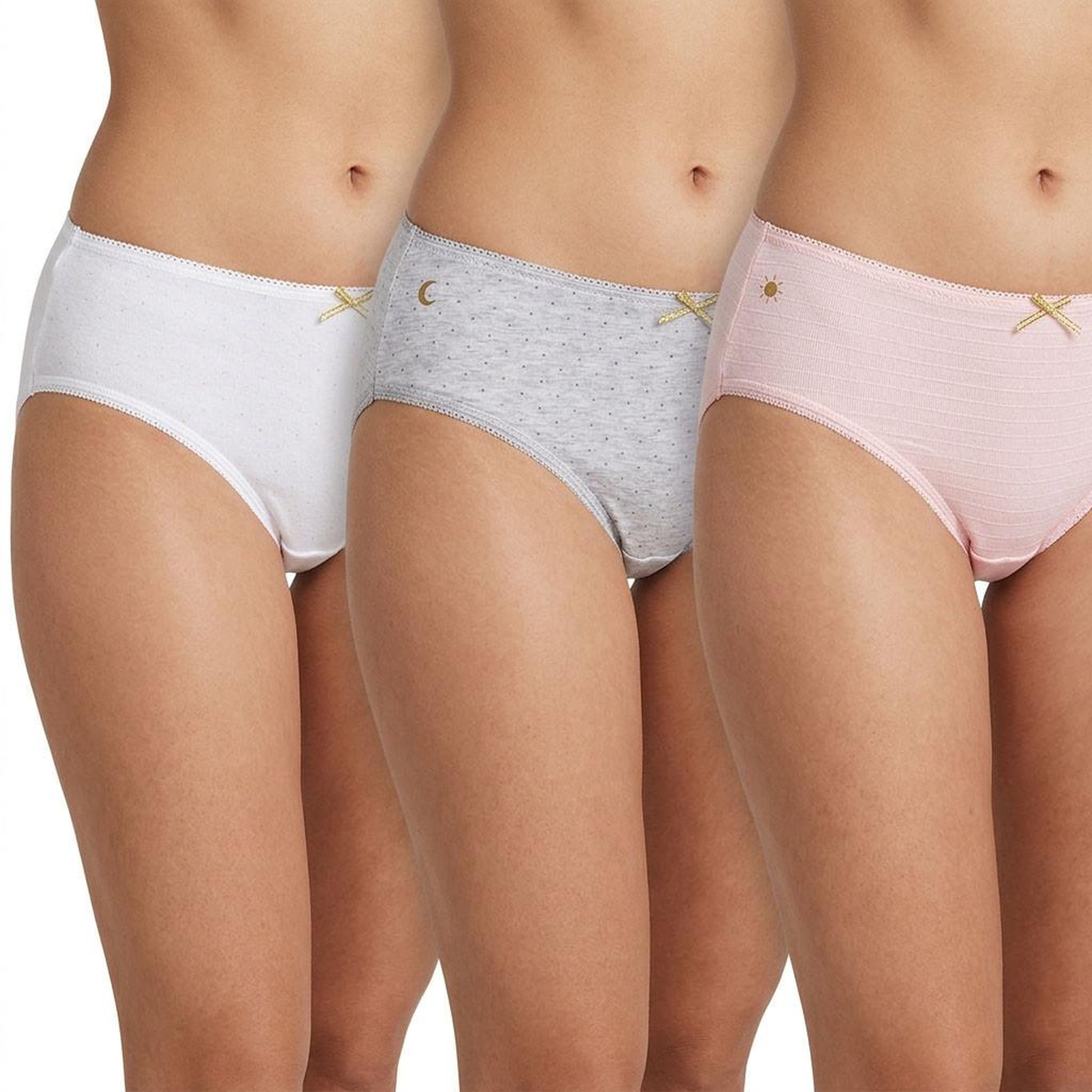 Voir la diapositive 4 : OZABI OZABI Pack Culottes Fille Coton - Lot de 6