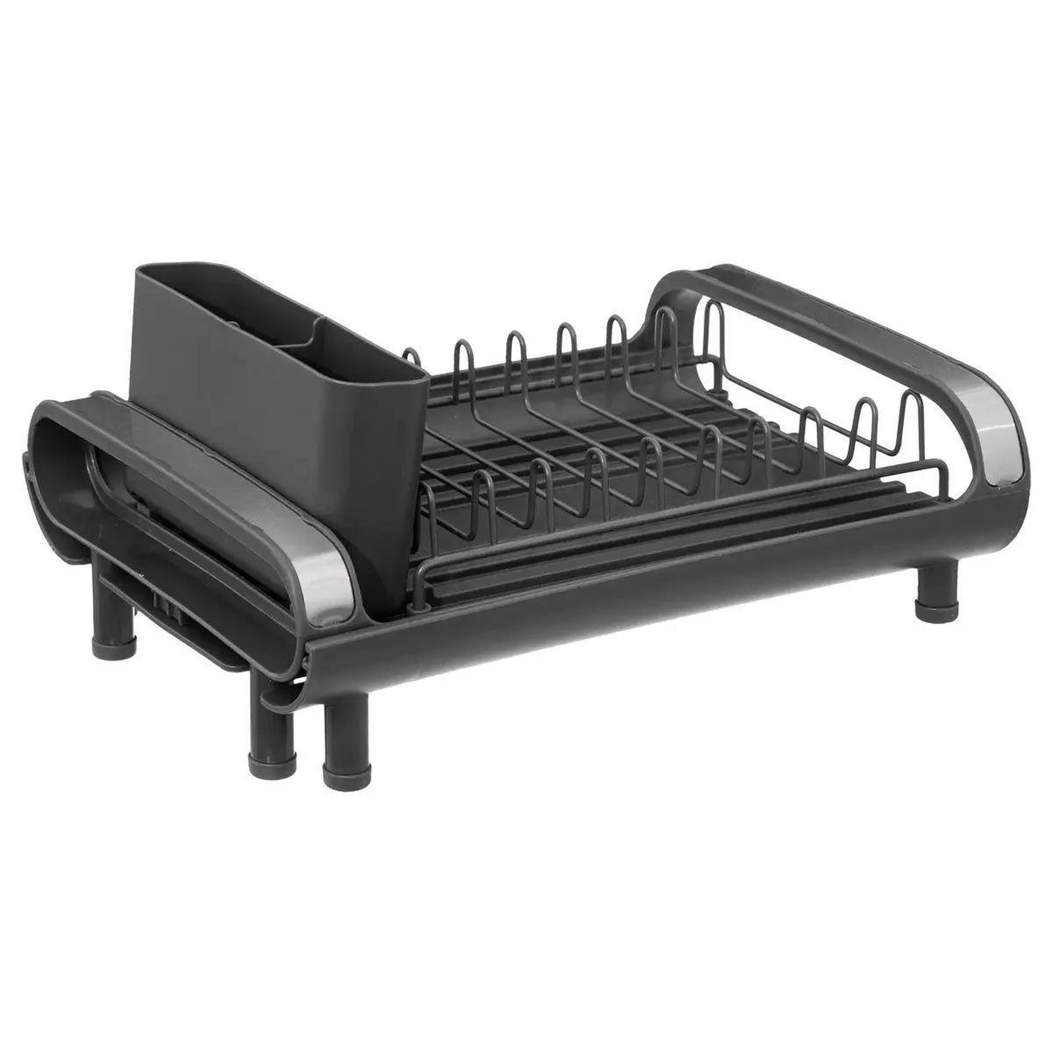 FIVE Égouttoir extensible avec plateau  etira  49cm gris