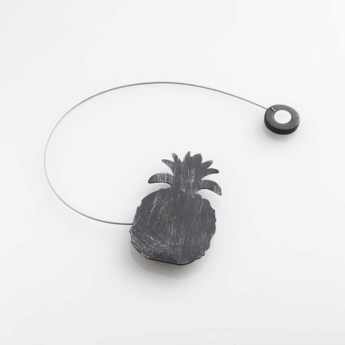 Paris Prix Embrasse de Rideau Aimantée  Ghana  30cm Noir