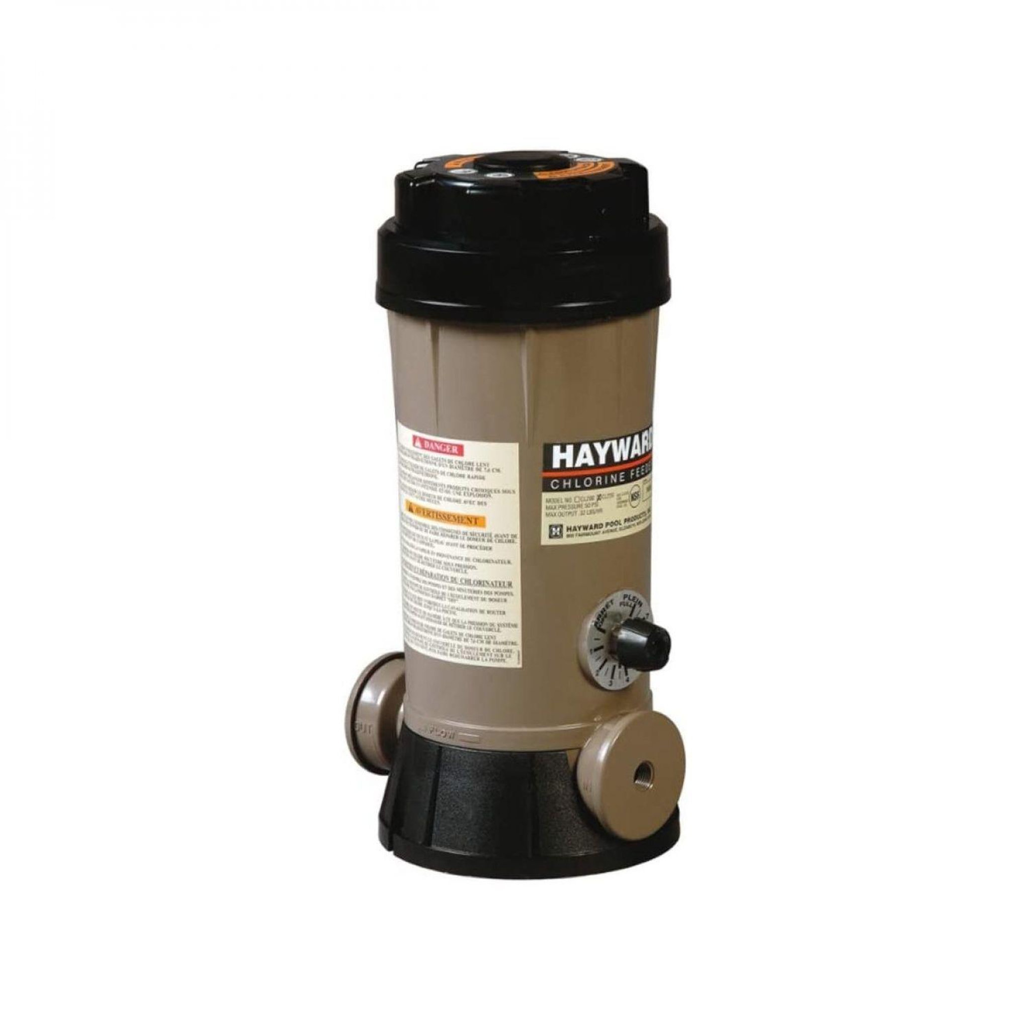 Voir la diapositive 1 : Hayward Chlorinateur en by-pass 4 Kg pour piscine - CL220EURO