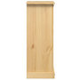 Voir la diapositive 4 : VIDAXL Table de chevet  53x39x103 cm bois de pin massif