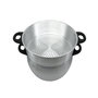 Voir la diapositive 2 : Kitchen move Couscoussier induction MEKNES Argent Aluminium Ø30cm 16L