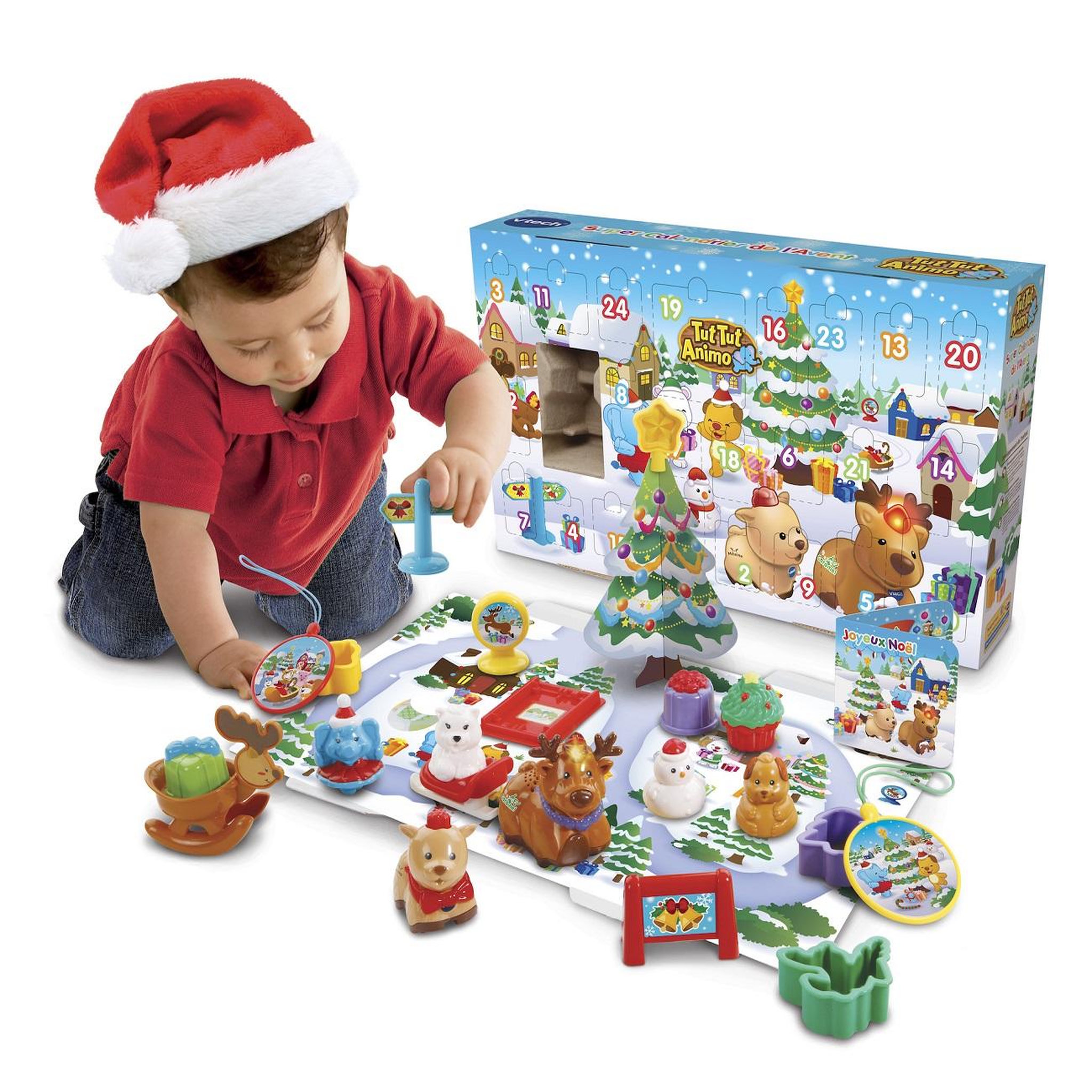 Voir la diapositive 2 : VTECH Calendrier de l'avent Tut tut animo