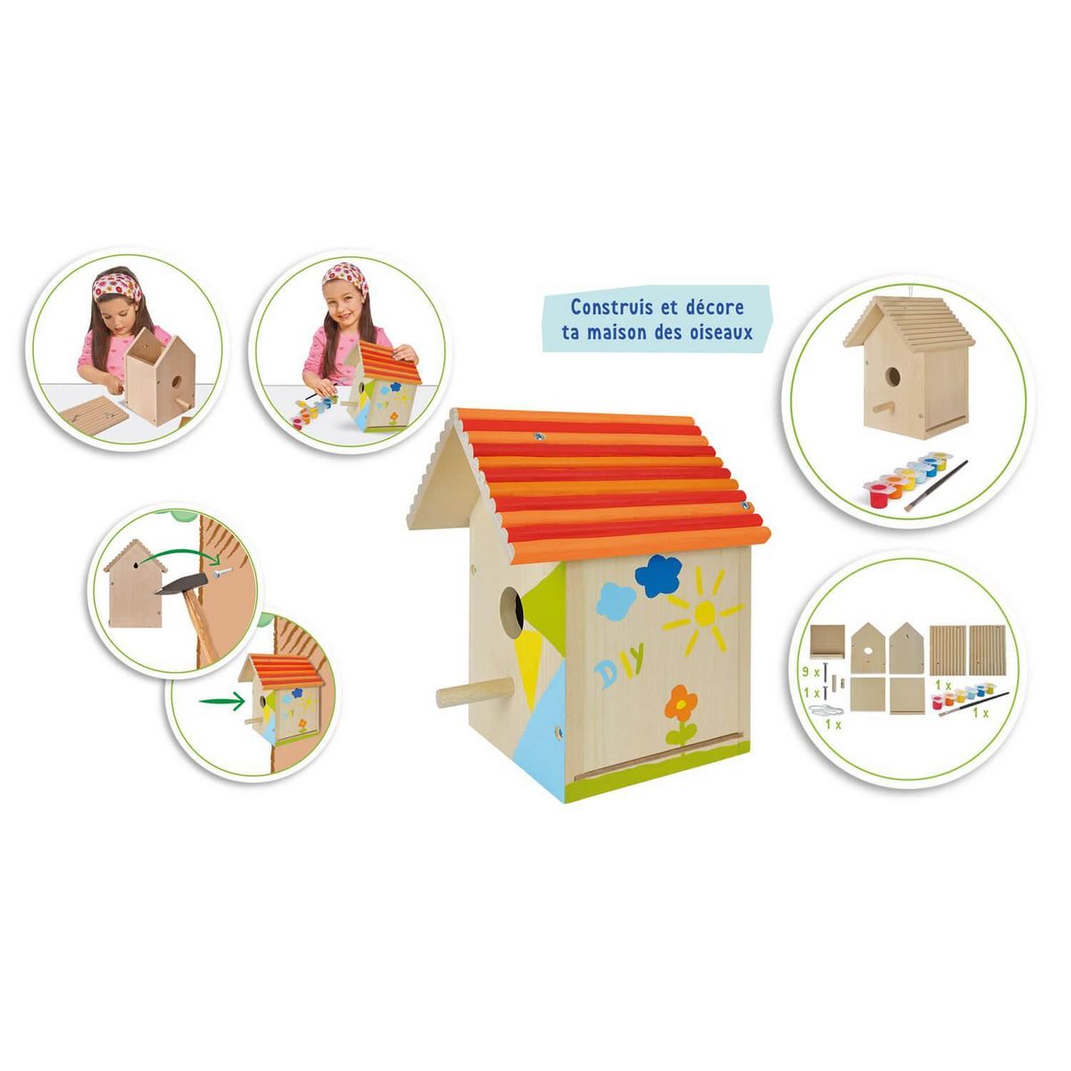 SMOBY Maison Oiseaux Silence ça pousse