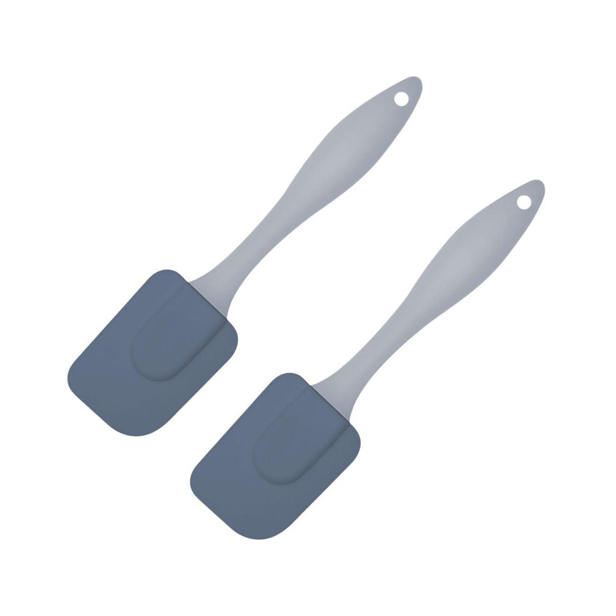 Fackelmann Ensemble de 2 mini spatules de cuisine et de pâtisserie 19 x 4 cm fackelmann elemental