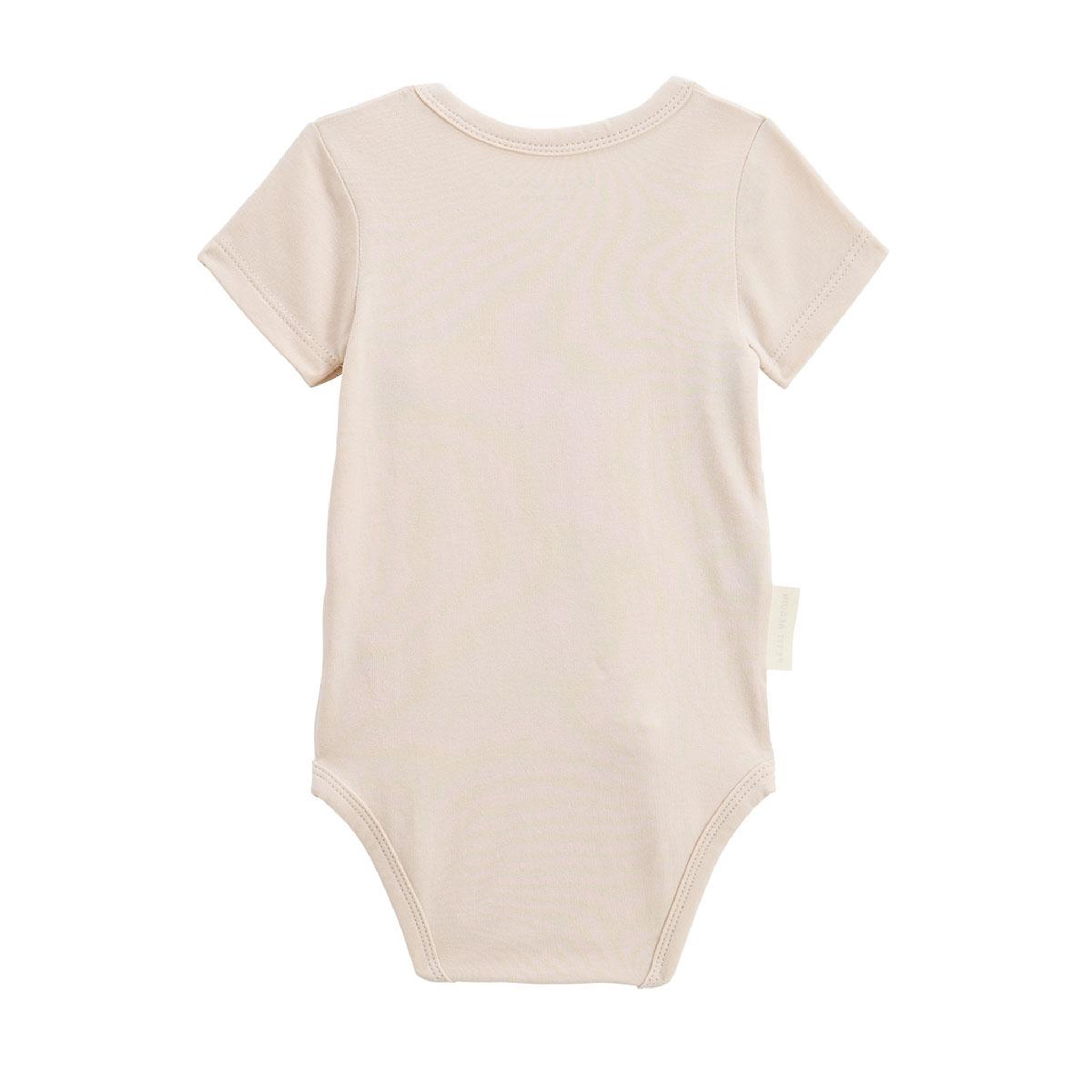Voir la diapositive 4 : Petit Béguin Lot de 3 bodies bébé manches courtes ouverture croisée mini rêve