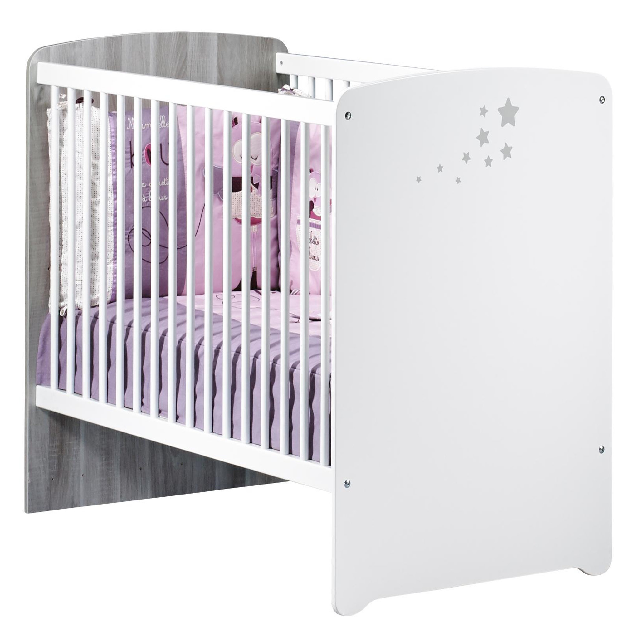 Voir la diapositive 2 : BABY PRICE Lit bébé 60x120 cm NEW NAO