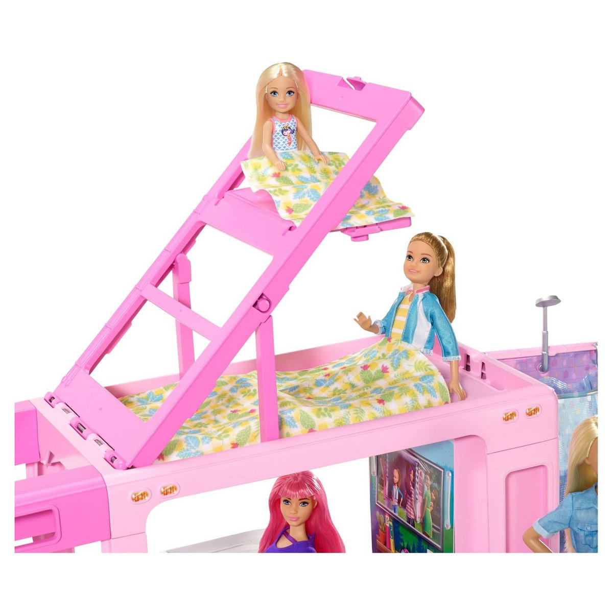 BARBIE Camping-car de rêve 3 en 1 Barbie