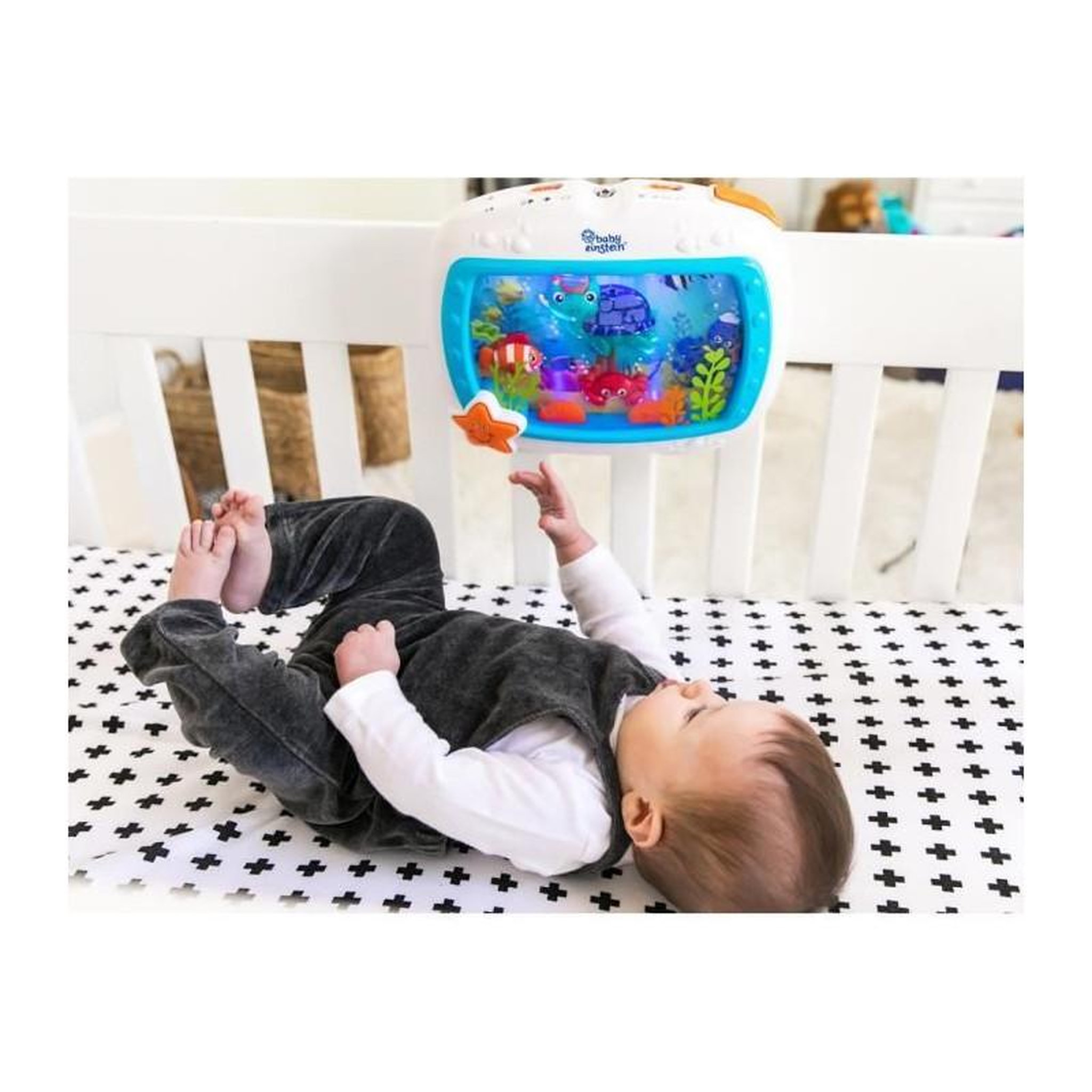 Voir la diapositive 6 : Baby Watch Veilleuse musicale Baby Einstein Sea Dreams Soother multicolore