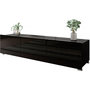 Voir la diapositive 1 : Habitat et Jardin Meuble TV  Bralani 150  - 150 x 43 x 37 cm - Noir