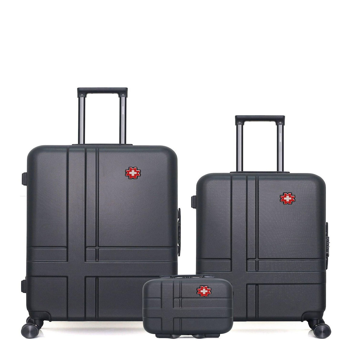 SWISS KOPPER SWISS KOPPER - LOT DE 3 - Valises grand format, weekend et vanity USTER