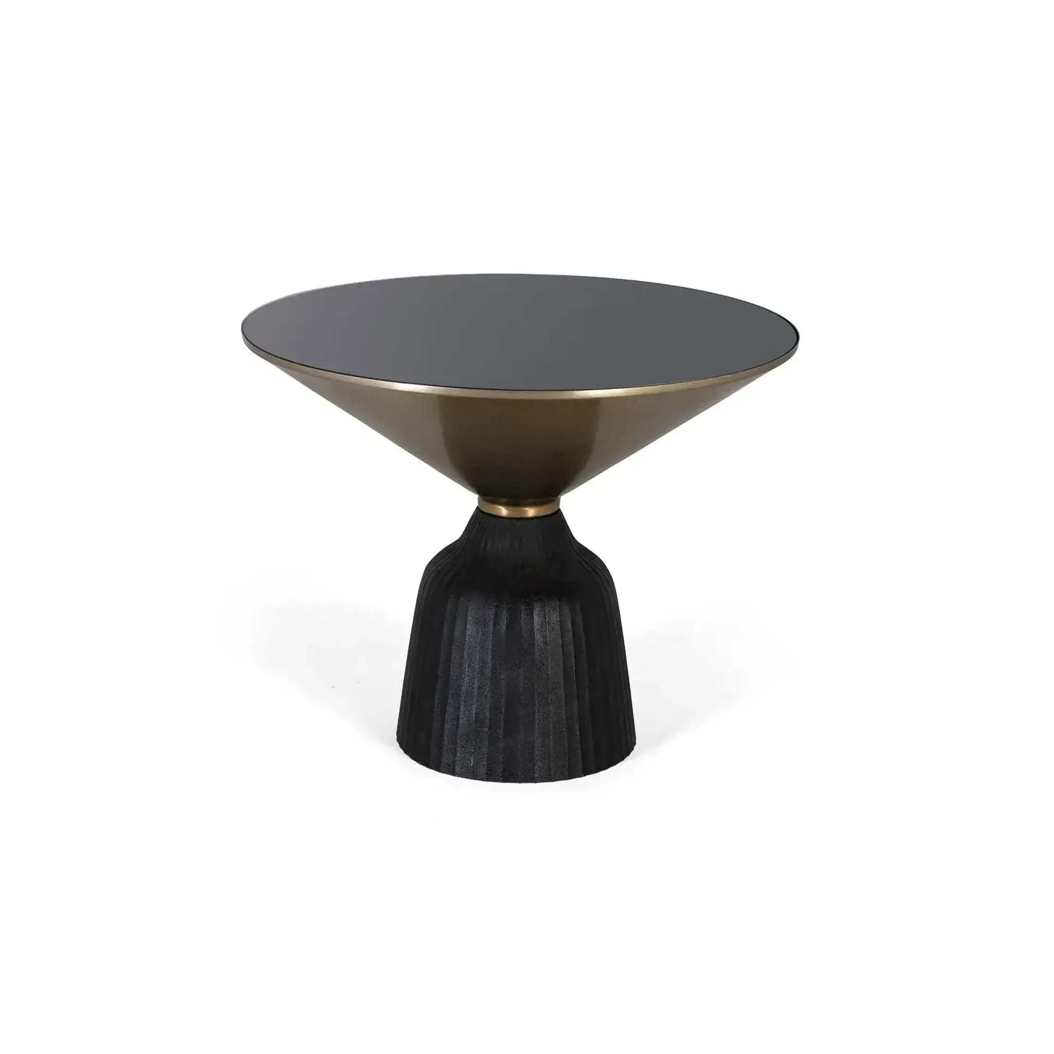 GINER Y COLOMER SL Table basse en aluminium 76 cm style classique moderne