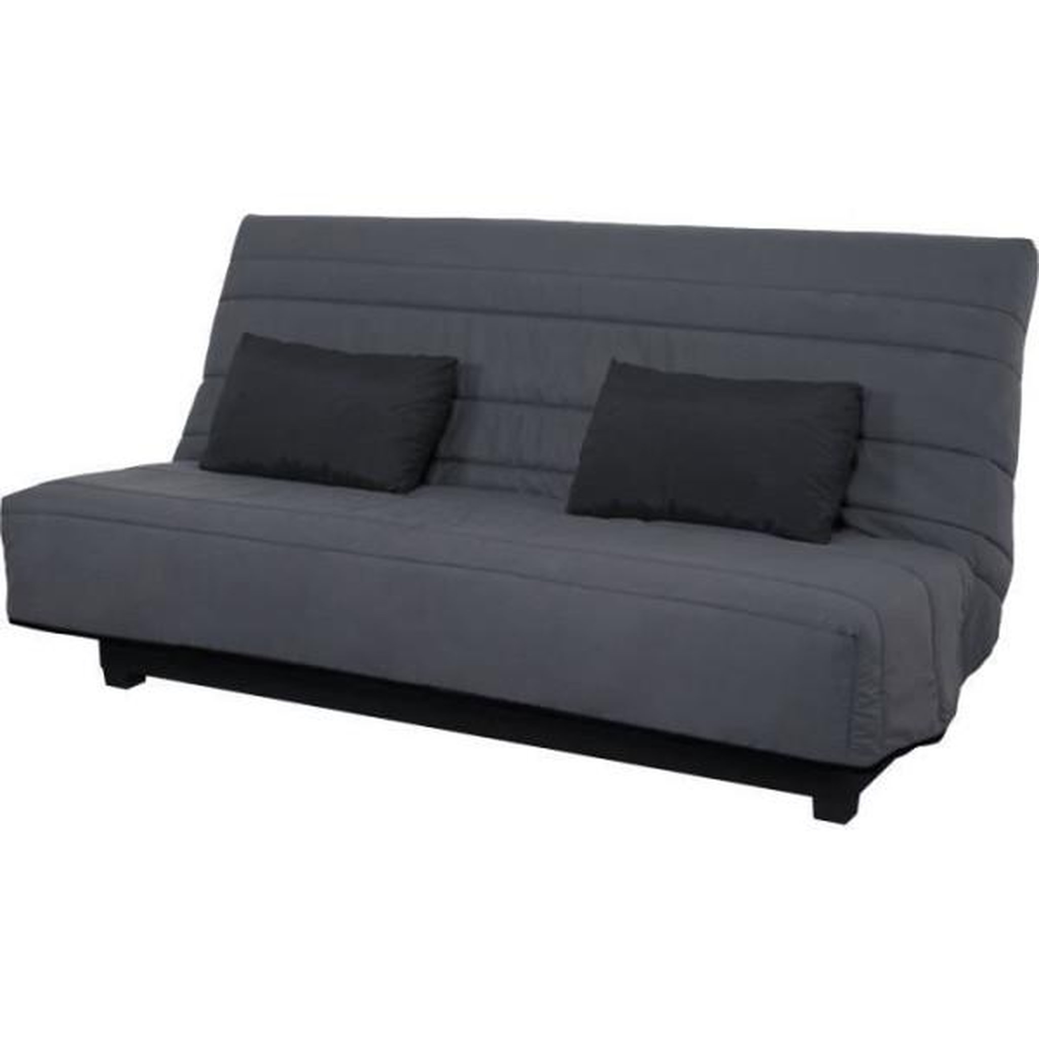 Voir la diapositive 3 : DUNLOPILLO DUNLOPILLO Banquette clic clac 2 places - Gris - ReVEUR