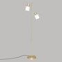 Voir la diapositive 4 : ATMOSPHERA Lampadaire Design en Métal  Tais  143cm Or