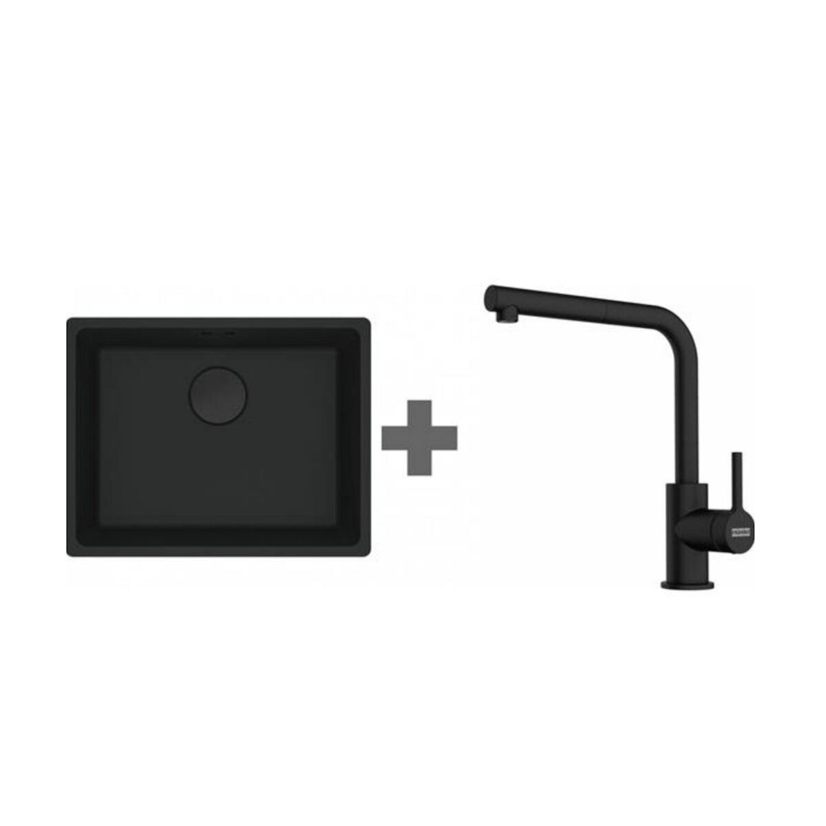 franke Pack évier + mitigeur noir - 412628